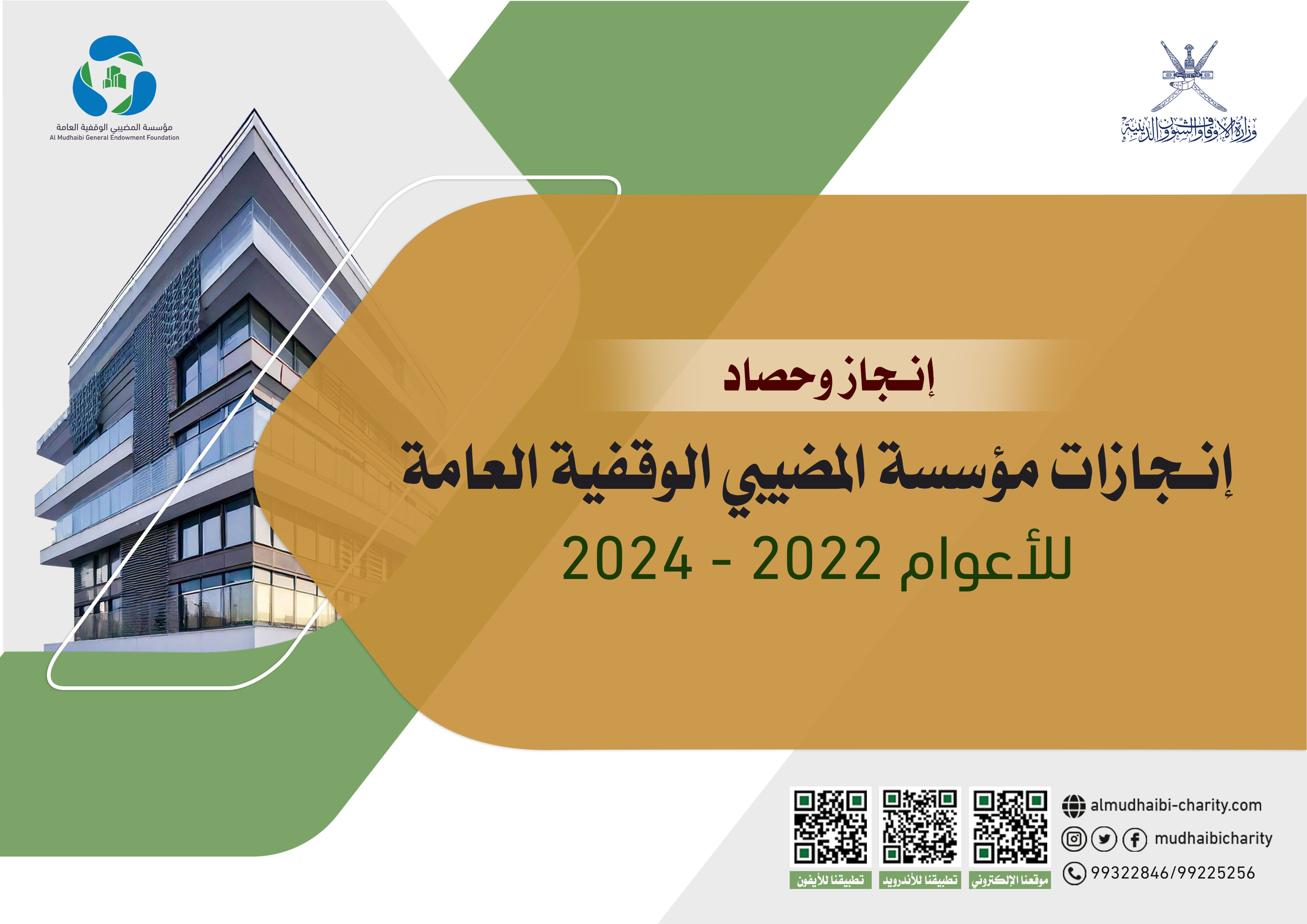  إحصائيات المؤسسة الوقفية 2021 - 2024 